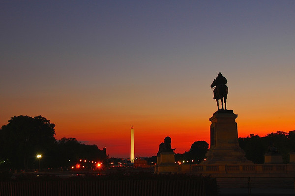 The National Mall at Sunset