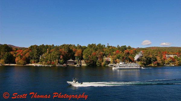 Autumn Cruising on Lake George