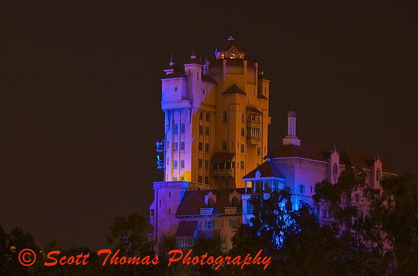 Twilight Zone Tower of Terror in Disneys Hollywood Studios.