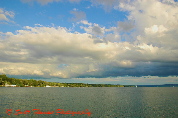 Skaneateles Lake, the cleanest of the Finger Lakes, has water so pure the city of Syracuse use it unfiltered.