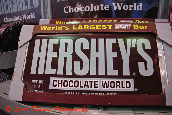 Five pounds of Hershey Chocolate.